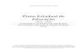 Plano Estadual de Educação - Bahiaescolas.educacao.ba.gov.br/system/files/private/...Plano Estadual de Educação 2016 - 2026 Lei Estadual nº. 13.559 de 11 de maio de 2016 Secretaria