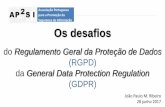 Associação Portuguesa para a Promoção da Segurança da ... · NP ISO 27001:2013 –Gestão de Segurança de Informação ISO/IEC 27002 –“Controlos” de Segurança de Informação