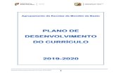 Plano de Desenvolvimento do Currículo 2019-2020 1site.agrmondimbasto.com/wp-content/uploads/2019/10/plano... · 2020. 2. 20. · Plano de Desenvolvimento do Currículo 2019-2020