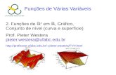 Funções de Várias Variáveisprofessor.ufabc.edu.br/~pieter.westera/FVVAula02.pdfFunções de Duas Variáveis Uma função f de duas variáveis é uma regra que associa a cada par