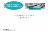CherryPURE (EUA)essentia.com.br/images/artigos/ativos-2017/cherrypure.pdf · CherryPURE® (EUA) Recuperação muscular Nome científico: Prunus cerasus A pratica de atividades físicas
