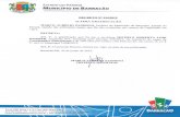 Prefeitura Municipal de BarracãoLODI WERNER. matricula 937, nomeada pelo Decreto 039/2015, no exercicio do cargo de Coordenador Educacional é de 10% (dez por cento). com base no
