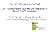 PBL - Problem Based Learning) ABP - Aprendizagem Baseada em …srq.ifsp.edu.br/attachments/article/323/Formacao... · 2017. 10. 30. · ABP - Aprendizagem Baseada em Problemas No