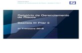 Relatório de Gerenciamento de Riscos Basileia III Pilar 3 · 2018. 11. 29. · Deutsche Bank Relatório de Gerenciamento de Riscos – Basileia III Pilar 3 Página 4 e atualizada