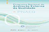 PNAEQ — Programa Nacional de Avaliação Externa da ......servicos/avaliacao-externa-da-qualidade/ No Livro de especiﬁcações do PNAEQ, formulários de inscrição e tabelas de