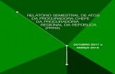 RELATÓRIO SEMESTRAL DE ATOS DA PROCURADORA-CHEFE …mpf.mp.br/regiao2/transparencia/relatorios-de... · Relatório Semestral de Atos da Procuradora-Chefe da Procuradoria Regional