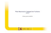 Plan Nacional e Integral de Turismo - REDINTURred-intur.org/images/stories/documentos/pnit.pdf · 2. Hoja de ruta en colaboración con el sector El Plan se ha discutido y elaborado