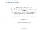22a Competição SAE BRASIL AeroDesign Rev00saebrasil.org.br/2020/Aero2020/Regulamento_SAE_BRASIL_AeroDesi… · Introdução: Aspectos gerais da Competição SAE AeroDesign no Brasil.