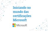 Iniciando no mundo das certificações Microsoft€¦ · Pergunta 1: Impacto da certificação Recebi um impacto positivo na minha imagem / reputação profissional 64.9% Mudou-se
