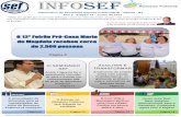 INFOSEF · 2017. 11. 2. · INFOSEF . Informativo da Sociedade Espírita Fraternidade -Niterói -RJ. Ano 2 -Edição 14 -Junho de 2013. A arrecadação de alimentos para as necessidades