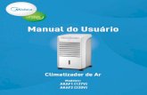 Manual do Usuário€¦ · 2 Manual do Usuário Climatizador de Ar - B - 08.13 Os componentes desse produto e sua embalagem são recicláveis. Não descarte no lixo comum. Para o