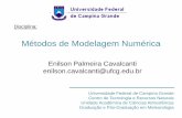 Métodos de Modelagem Numéricadca.ufcg.edu.br/mna/MNA_modulo_02.pdf · 2019. 10. 9. · Universidade Federal de Campina Grande Centro de Tecnologia e Recursos Naturais Unidade Acadêmica