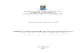 UNIVERSIDADE FEDERAL DA PARAÍBA - UFPB CENTRO DE …ct.ufpb.br/ccec/contents/documentos/tccs/2017.1/... · MONIQUE GABRIELLY SILVA SOUSA COMPARATIVO ENTRE RESPOSTAS DAS ANÁLISES