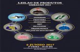 LEILÃO DE PRODUTOS - Raia Leve · 2017. 5. 8. · LEILÃO DE PRODUTOS GERAÇÃO 2015 RIO DE JANEIRO (21) 2529-8511 SÃO PAULO (11) 3035-0390 Organização e Marketing 8 JUNHO 2017