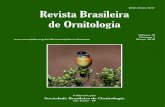 ISSN 0103-5657 Revista Brasileira de Ornitologiarepositorio.unicamp.br/bitstream/REPOSIP/55743/1/WOS000208354100… · Várias espécies de aves são conhecidas como limpadoras de