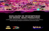 Avaliação de Desempenho do Brasil Mais Produtivorepositorio.cepal.org/bitstream/handle/11362/44275/1/S1801103_pt.pdf · Ministro Esteves Pedro Colnago Junior Fundação pública