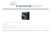 Guia rápido de instalação do NAC-1500 S - FingerTechfingertech.com.br/download/Tutorial_de_Instalacao_NAC-1500.pdf · 40) Para fazer a autenticação, posicione o dedo sobre o