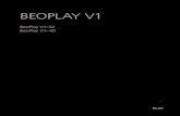 BEOPLAY1 V...Índice ontagem e configuração M 6 Como montar e configurar o televisor 8 Painel de ligações – BeoPlay V1–3210 Painel de ligações – BeoPlay V1–40 Utilização