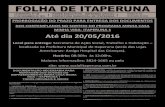 FOLHA DE ITAPERUNA · 2018. 1. 8. · folha de itaperuna 06 de maio de 2016 atos do poder executivo - prefeitura municipal de itaperuna 03 use o cinto de seguranÇa!