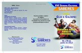 folder semana cultural - Faculdade Saberes · 2019. 10. 18. · Title: folder semana cultural Author: Sr. Marcos Created Date: 5/23/2013 1:33:25 PM