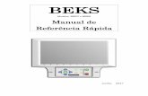 BEKS - Barudan do Brasil · 2017. 6. 30. · 2°- Gravar um Bordado do Painel para o Pen Drive (USB) 1. Insira o Pen Drive na porta USB localizada do lado esquerdo ou do lado direito