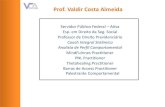 Prof. Valdir Costa Almeida - Faculdade LegaleII - divergirem dos Pareceres da Consultoria Jurídica do MDSA, bem como, Súmulas e Pareceres do Advogado-Geral da União; III - divergirem