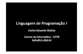 Linguagem de Programação Iwiki.cbatista.net/lib/exe/fetch.php/lpi-cppemodelagemoo_pt2.pdf · Orientação a Objetos • Programa escrito em linguagem OO – Conjunto de objetos