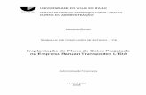 New Implantação de Fluxo de Caixa Projetado na Empresa Ranzan …siaibib01.univali.br/pdf/Alessandra Ranzan.pdf · 2009. 3. 18. · Prof. Anacleto Laurino Pinto e) ... Valdecir