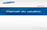 Manual do usuário - files.customersaas.comfiles.customersaas.com/files/Samsung_T805_Galaxy_Tab_S_Manual… · 2 Sobre este manual Este aparelho oferece alta qualidade de comunicação