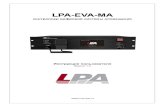 LPA-EVA-MAluis-lpa.ru/upload/iblock/487/LPA-EVA-MA_manual_rus_v1.2_20160425.pdf · Инструкция пользователя LPA-EVA- MA 4 1. Общая часть 1.1. Введение