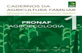 PRONAF - Agroecologia...A agricultura familiar produz alimentos saudáveis para os consumidores brasileiros. Para isso, usa os sistemas agroecológicos e orgânicos de produção.