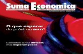 O que esperar ano - Suma Economica · 2016. 12. 7. · Ocorrendo neste ano, ampliaria o plantio da safra verão 2016/2017 e a produção da indústria. Ao mesmo tempo, abriria espaço
