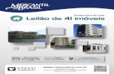 Presencial e On-Line Leilão de 41 imóveis · salas On-Line, localizadas em: Recife/PE - Goiânia/GO Natal/RN - Betim/MG Mais informações em (11) 5071-8555 Apartamentos, Casas,