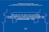 PROJETO DE IMPLANTAÇÃO DE ACOLHIMENTO COM … · Acolhimento com Classificação de Risco no Laboratório Municipal de Camaragibe - PE. 2010. Monografia (Especialização em Gestão
