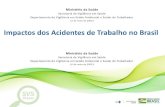 Impactos dos Acidentes de Trabalho no Brasil · • Morbimortalidade por Acidentes de Trabalho no Brasil, recorte para o trabalho de crianças e adolescentes • Impactos dos Acidentes