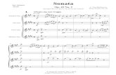 Sonata SAX 4T SCORE - Sonata Op.49No.2 Arrangedforsaxquartet by James M. Guthrie L. VanBeethoven PianoSonata