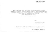 JUNTA DE ENERGÍA NUCLEAR MADRID,1983 · - Grasa de silicona de alto vacio EDWARDS. - Conectores S\v ágelo k - Tubo de plástico de 1/8" de diámetro interno. - Acetona Cario Erba.