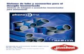 Sistema de tubo y accesorios para el desagüe insonorizadofiles.joaolopescanalizacoes.webnode.com/200000472-7f520804c4/455… · significa bajar la sensación acústica a la mitad.