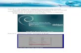 Instalação Debian 8 - Jessie - Gathering Information · HD sata /dev/sda, e se for um HD Ide será /dev/hda. Passo Nº 48 – Selecione “continuar” para finalizar a instalação.