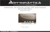 MANUAL DE INSTALAÇÃO DO SOFTWARE NETCONTROLautomatiza.ind.br/wp-content/uploads/2013/04/2.1... · 5. Escolha o tipo de instalação que irá efetuar no seu computador, tipo servidor