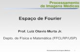 Espaço de Fourierdcm.ffclrp.usp.br/~murta/PAIM/PAIM_Fourier_Space.pdf · 2018. 8. 27. · Processamento de Imagens Médicas 2 Representação de Fourier - O teorema da amostragem