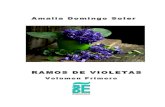 RAMOS DE VIOLETAS - Biblioteca Espirita Ramos de violetas. Volumen 1 8 contengan mis escritos. Confieso