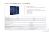 Infinity Sistem Powerinfinitysistempower.com/PDF/mosulo solarworld sw-250... · 2016. 2. 25. · MÓDULO SOLARWORLD SW-250 POLICRISTALINO COMPORTAMIENTO BAJO CONDICIONES ESTÁNDAR