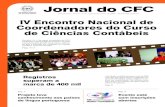 Jornal do CFC · Jornal do CFC Pág. 9 Evento está com inscrições abertas Pág. 3 Projeto leva conhecimento aos países de língua portuguesa Pág. 8 A profissão contábil encerrou
