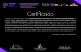 Certificado - Home - CRF-SP - Conselho Regional de ... · GERALDO RIBEIRO DOS SANTOS JUNIOR e VANESSA BOEIRA FARIGO MOURAD recebeu prêmio de honra ao mérito por sua qualidade ...