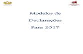 Modelos de Declarações Para 2017adventista.edu.br/source/MODELOS-DAS-DECLARACOES-2017-.pdf · comprovante de compra e venda da casa ou do terreno e não pago IPTU, por este motivo