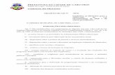 PREFEITURA DA CIDADE DE CABO FRIOcabofrio.legislativomunicipal.com/requerimentos/31364/...PROJETO DE LEI Nº /2019. Estabelece as Diretrizes para a elaboração da Lei Orçamentária