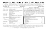AINC ACENTOS DE AREA - CNIA · 2016. 11. 20. · 3:30pm-4:00pm P&R y Introducción de Nuevos RSG’s . 4:00pm-5:00pm Panel-La Experiencia, ... garon el Taller del Apadrinamiento con