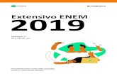 2019 Extensivo ENEM...• Ectoderma: Revestimento externo (epiderme) e sistema nervoso (formado a partir do tubo neural) • Mesoderma: A maior parte dos demais tecidos e sistemas
