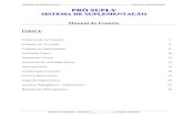 PRÓ SUPLY - Terrazulterrazul.com.br/manual/Suplemento.pdf · 2007. 7. 31. · aparecerá na ficha de relatório em Sugestão Complementar. ... As questões da anamnese clínica estão